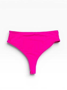 Hot Pink High-Leg Bikini Bottom